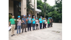 靜環(huán)環(huán)保2019年4月表彰大會(huì)